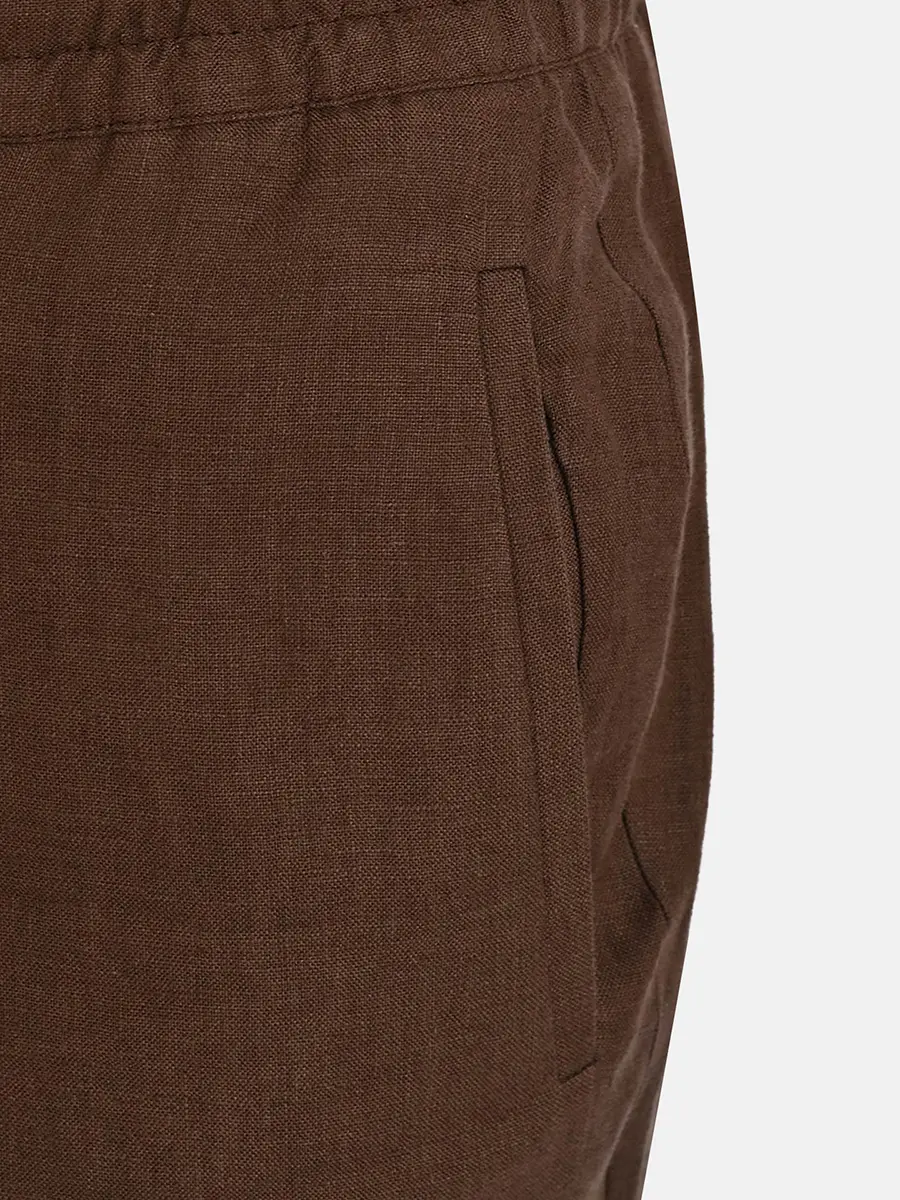 Шорты льняные