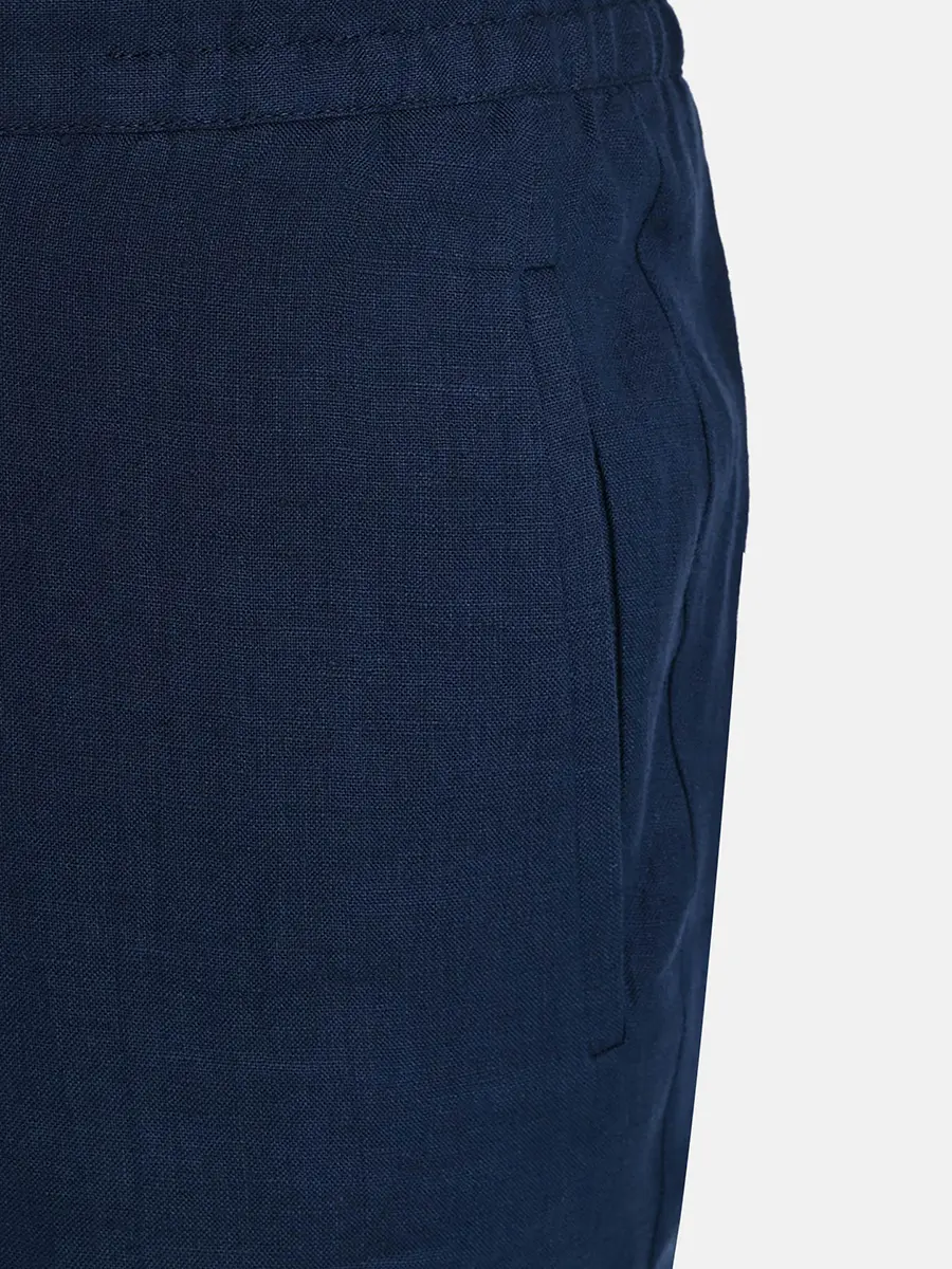 Шорты льняные