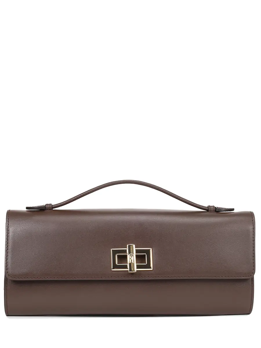 Клатч кожаный