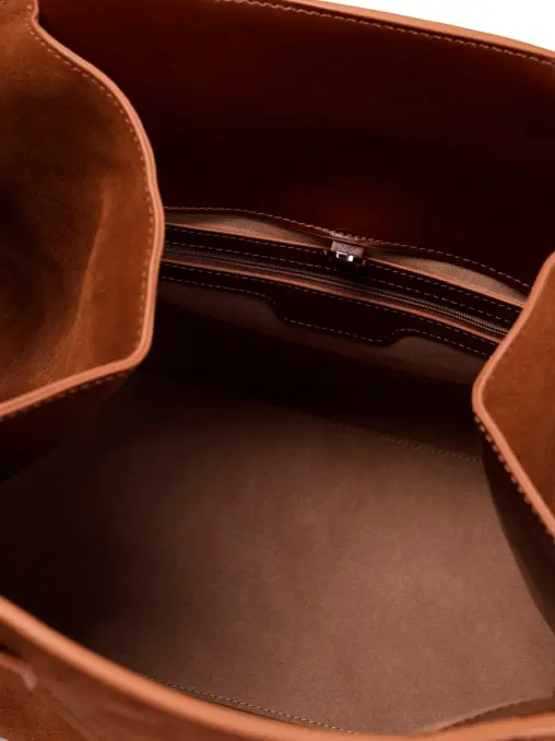 Сумка замшевая RED PIN