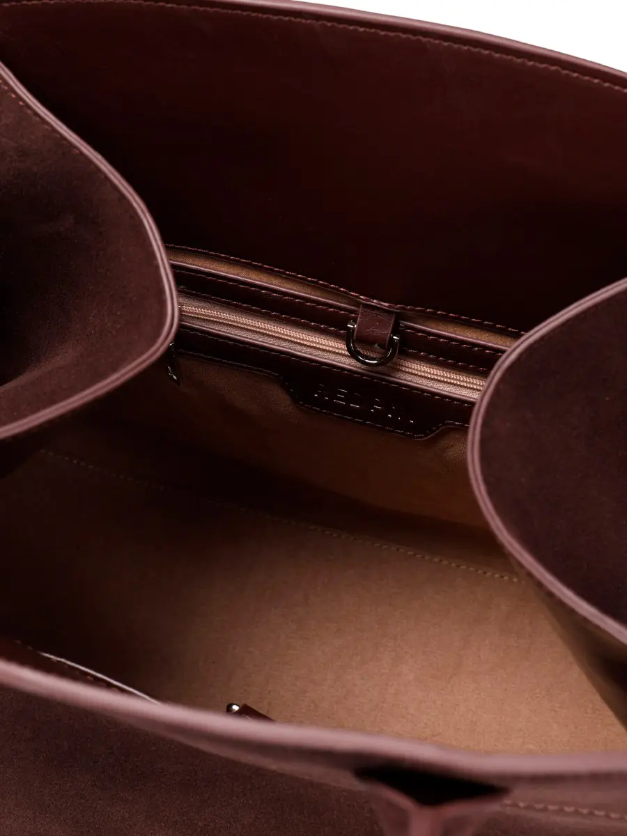 Сумка замшевая