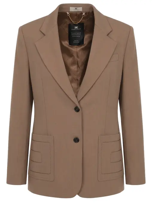 Пиджак из вискозы ELISABETTA FRANCHI