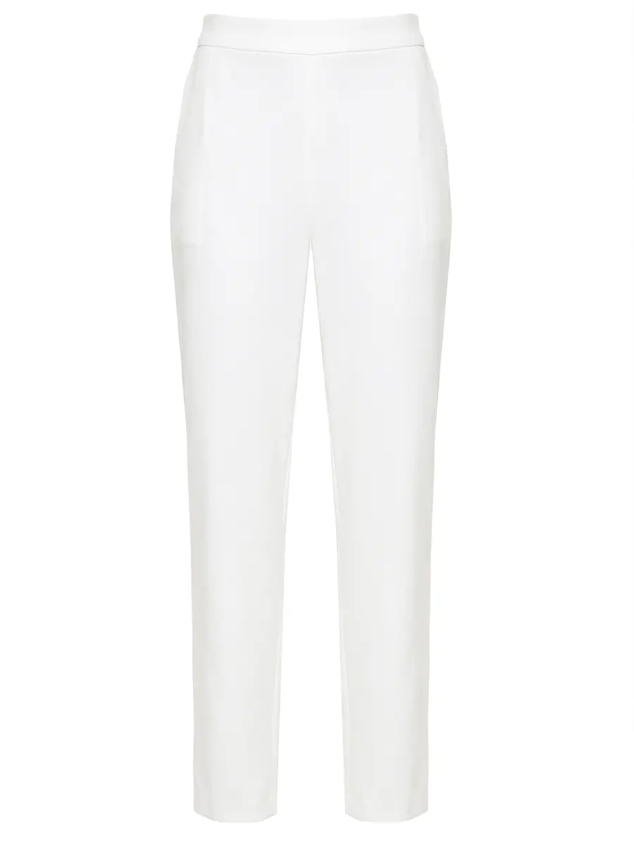 Брюки однотонные