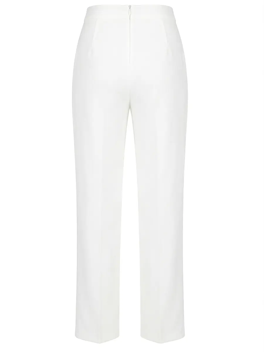 Брюки однотонные