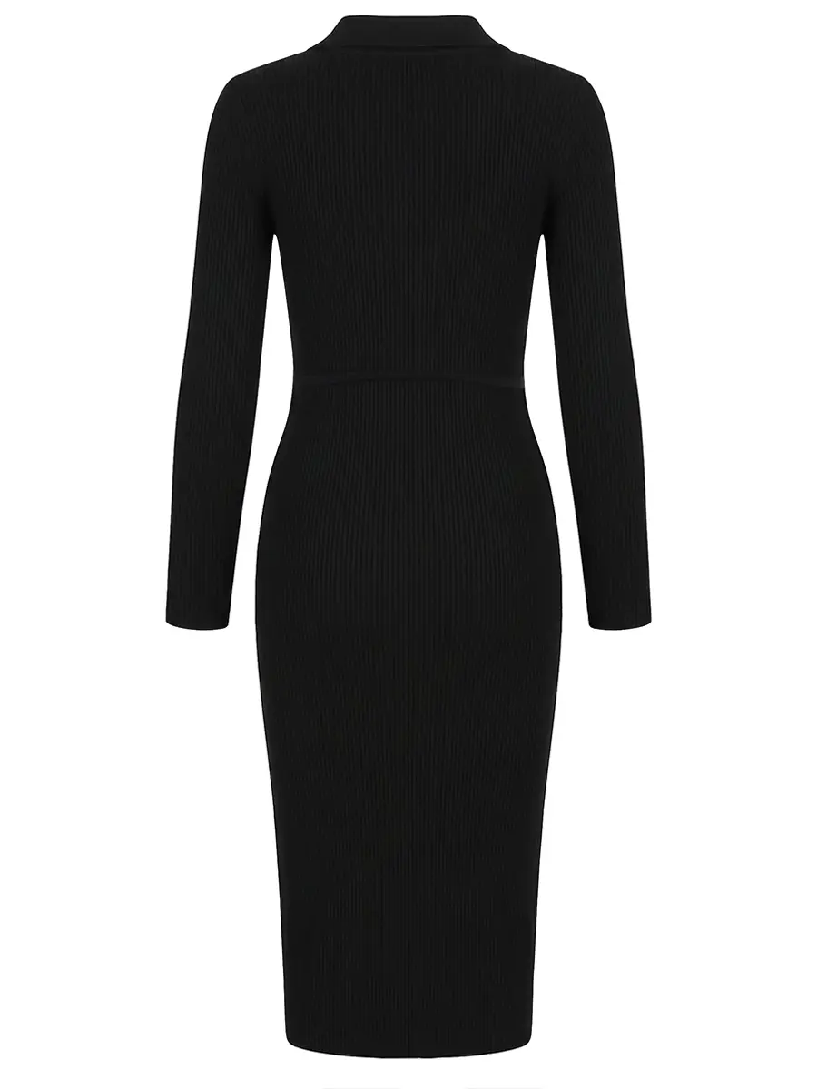 Платье однотонное