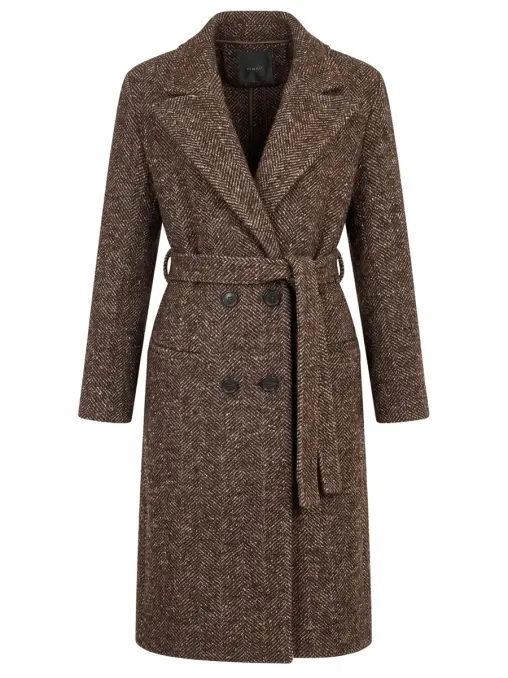 Пальто двубортное PINKO