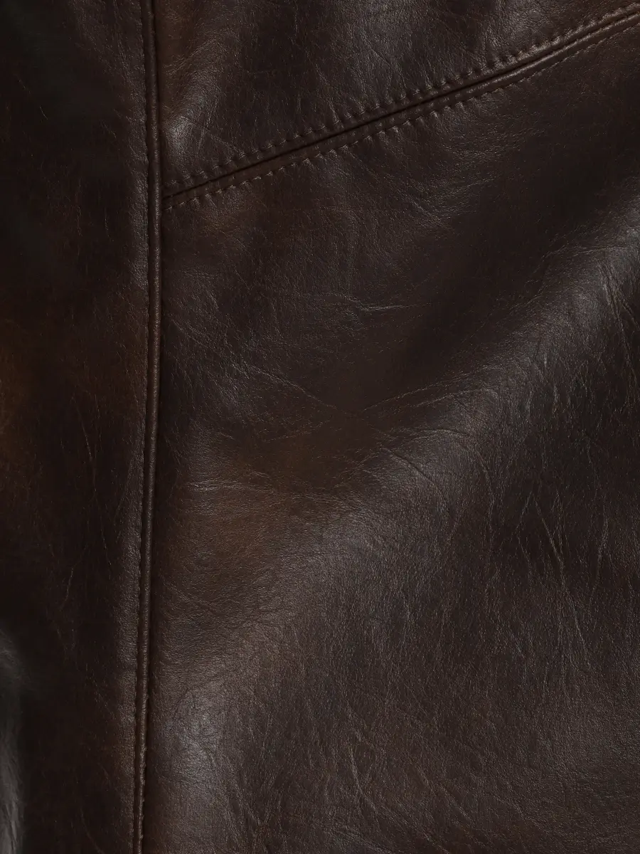 Платье из экокожи