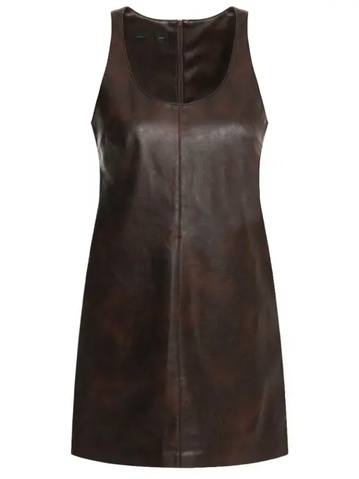 Платье из экокожи PINKO