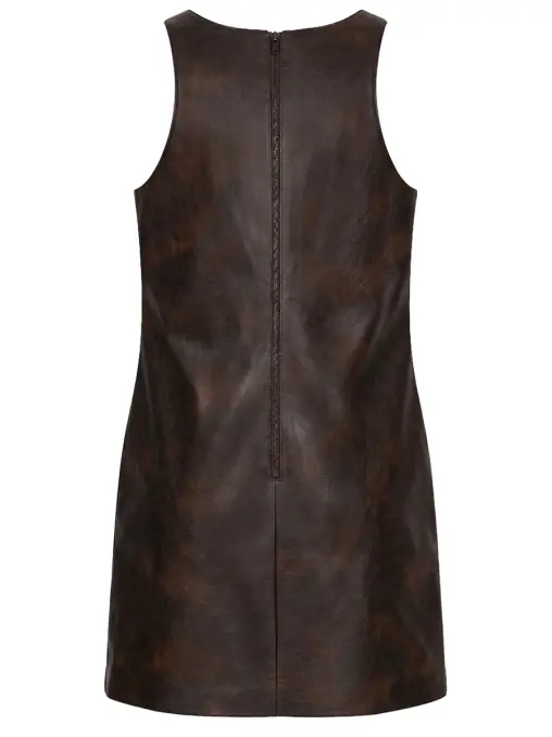 Платье из экокожи PINKO