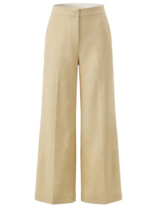 Брюки изо льна и вискозы PINKO