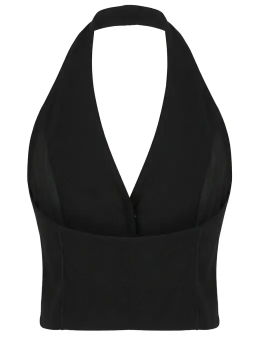 Жилет изо льна и вискозы PINKO