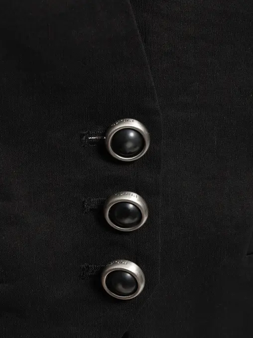 Жилет изо льна и вискозы PINKO