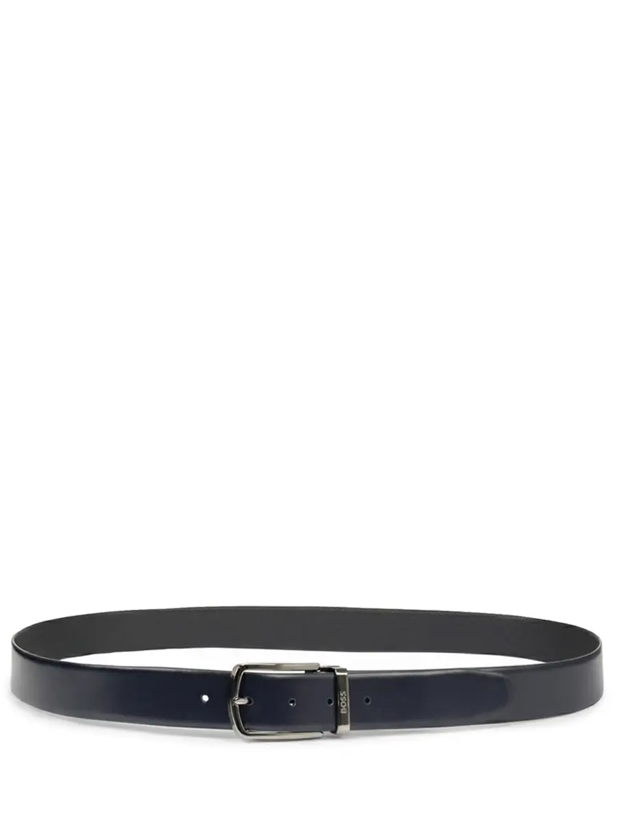 Ремень двусторонний кожаный