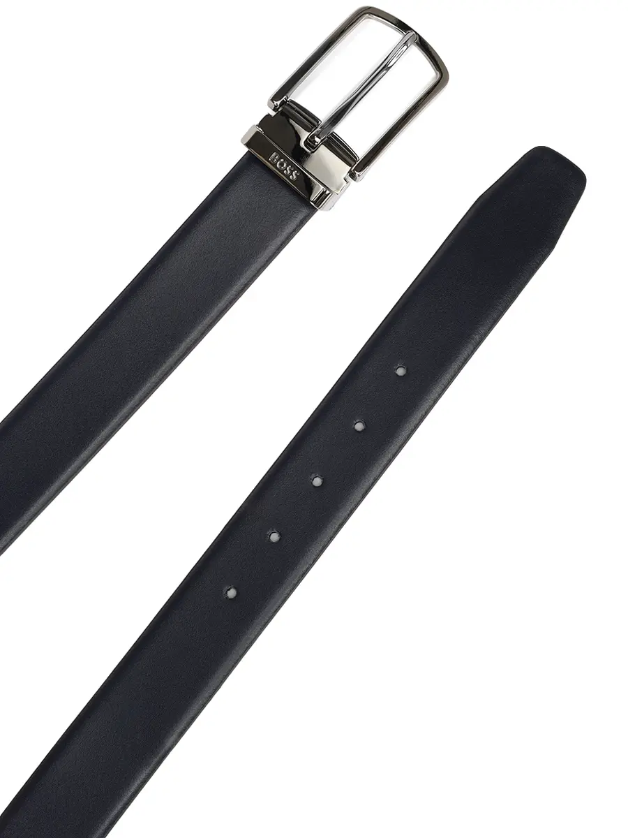 Ремень двусторонний кожаный