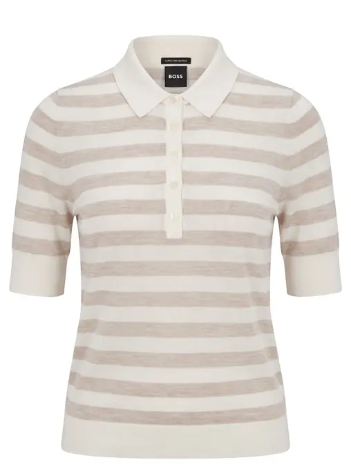 Поло шерстяное BOSS