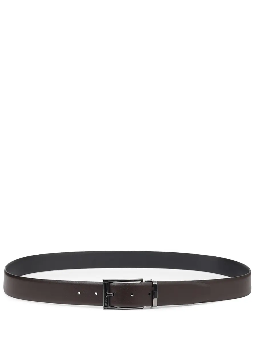 Ремень двусторонний кожаный