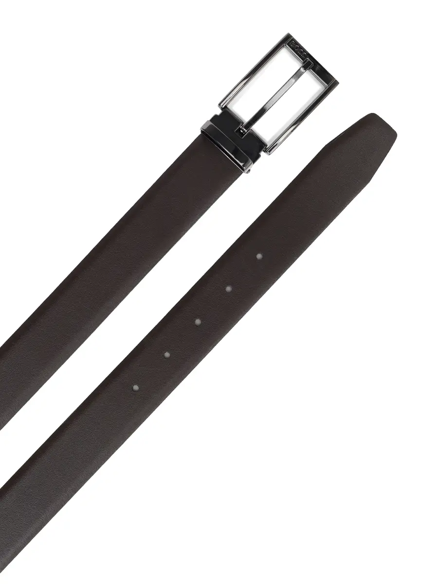 Ремень двусторонний кожаный