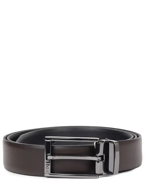 Ремень двусторонний кожаный BOSS