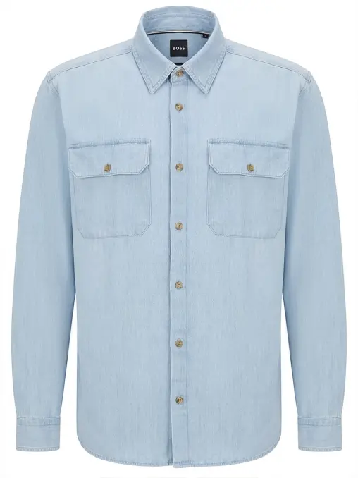 Рубашка хлопковая BOSS