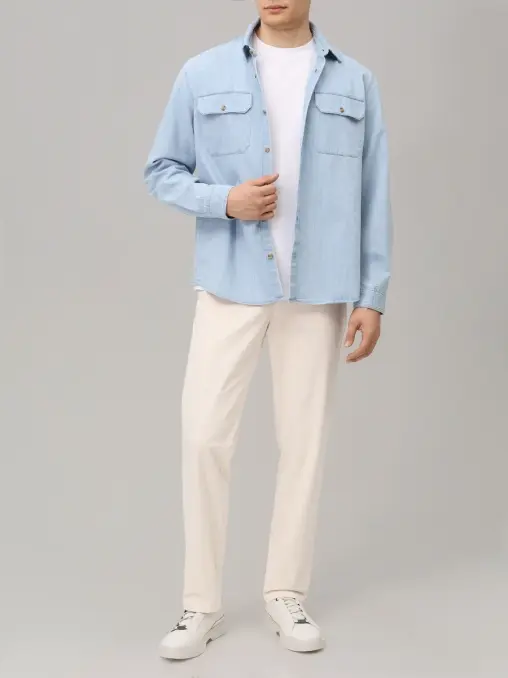 Рубашка хлопковая BOSS