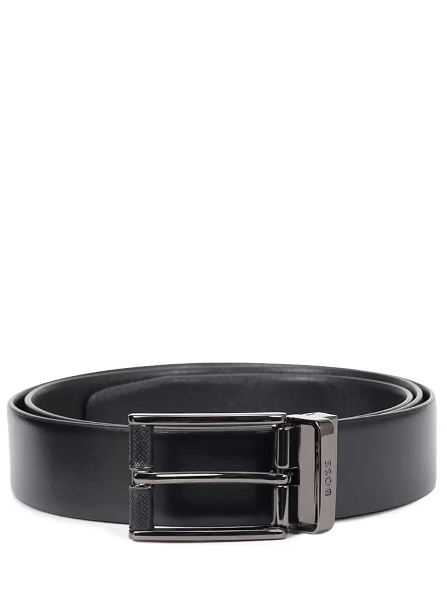 Ремень двусторонний кожаный