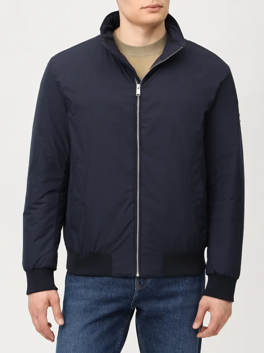 Бомбер однотонный