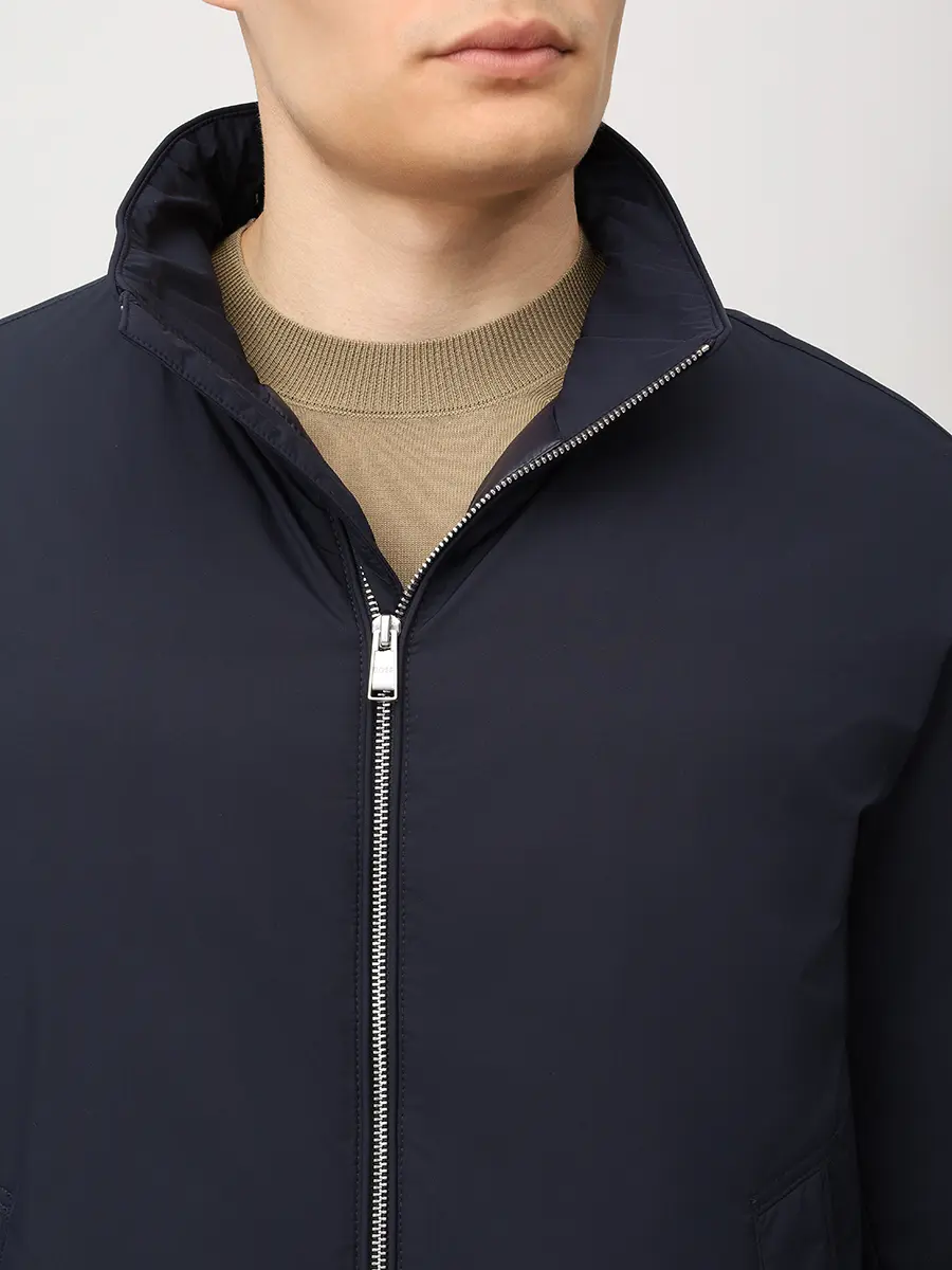 Бомбер однотонный