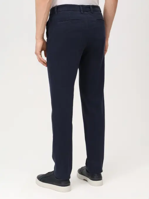 Слаксы Slim Fit хлопковые BOSS