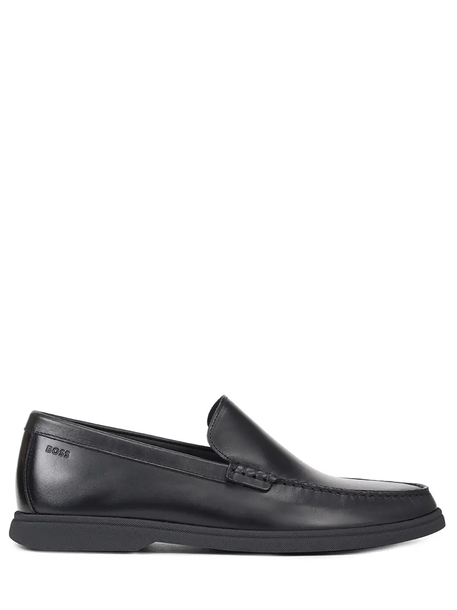 Лоферы кожаные