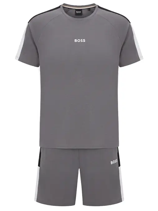 Костюм из хлопка и модала BOSS