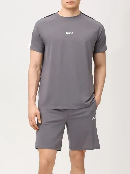 Костюм из хлопка и модала BOSS