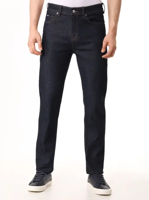 Джинсы Slim Fit хлопковые BOSS