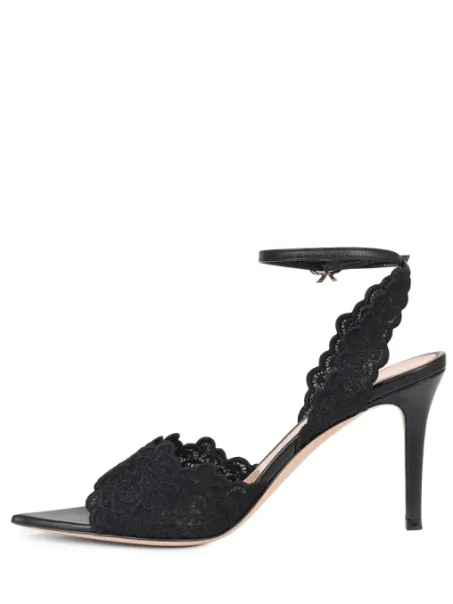 Босоножки комбинированные GIANVITO ROSSI