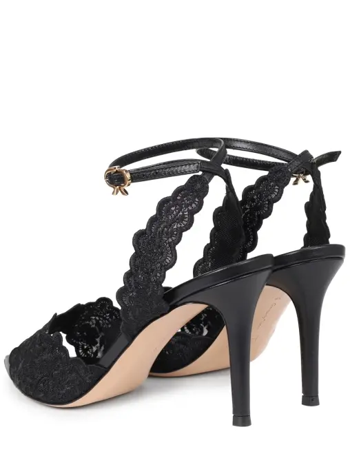 Босоножки комбинированные GIANVITO ROSSI