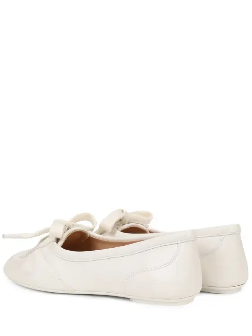 Балетки кожаные GIANVITO ROSSI