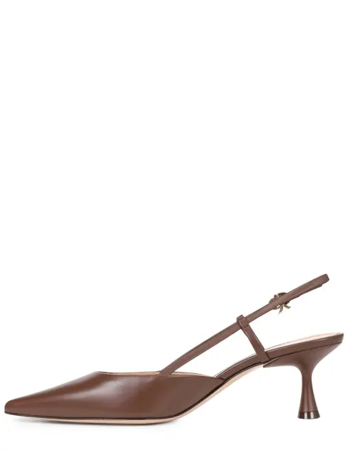 Туфли кожаные GIANVITO ROSSI