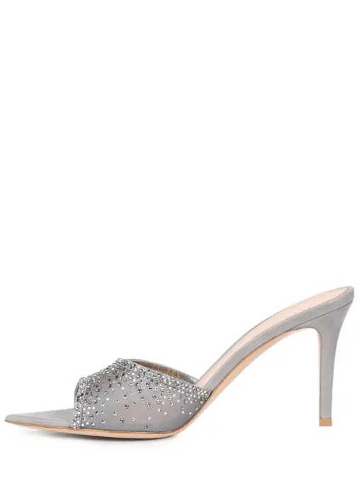 Мюли текстильные GIANVITO ROSSI