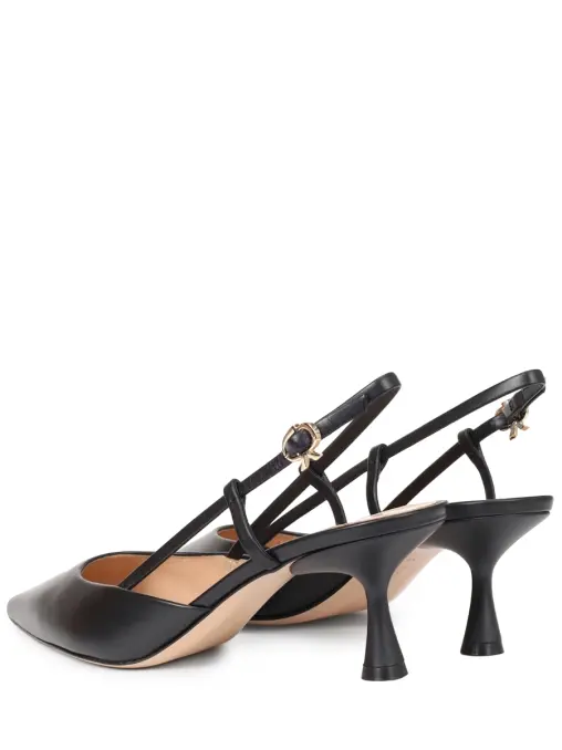 Туфли кожаные GIANVITO ROSSI
