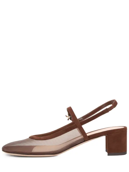 Туфли текстильные GIANVITO ROSSI