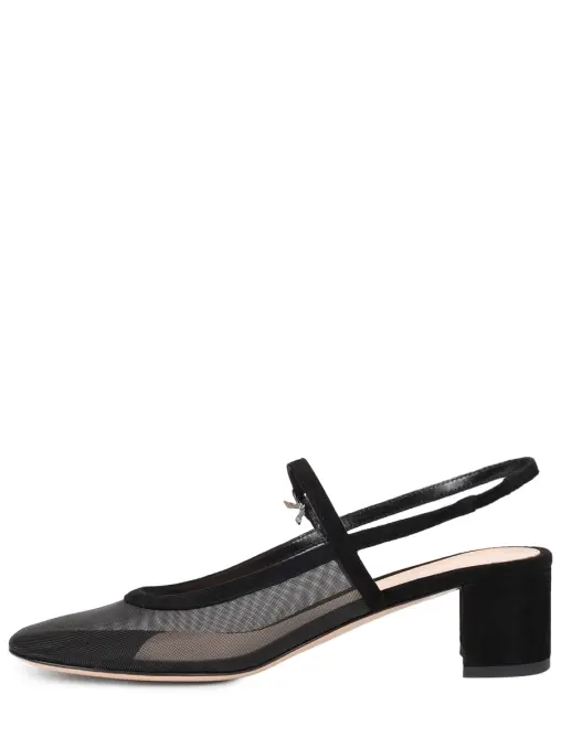 Туфли текстильные GIANVITO ROSSI