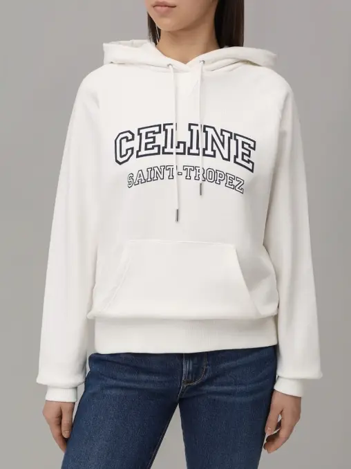 Худи хлопковое CELINE