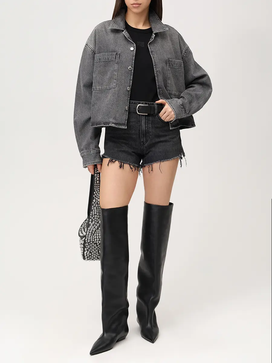 Рубашка джинсовая