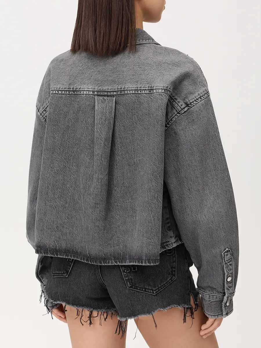 Рубашка джинсовая