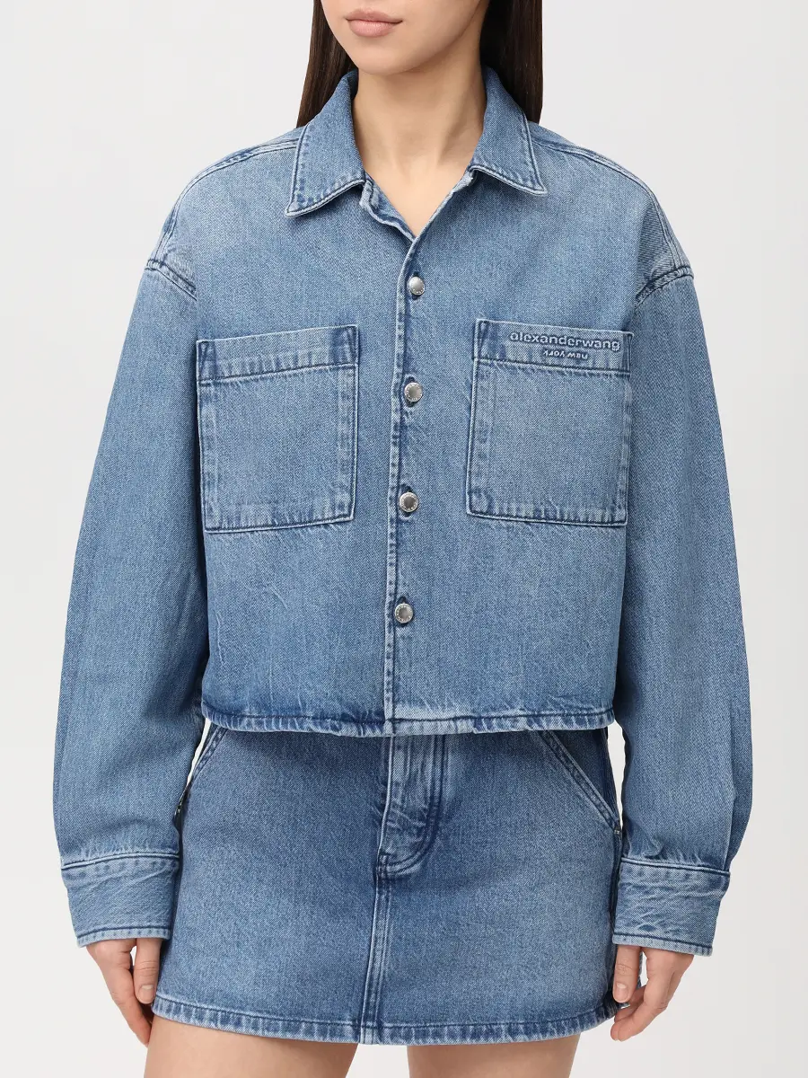 Рубашка джинсовая