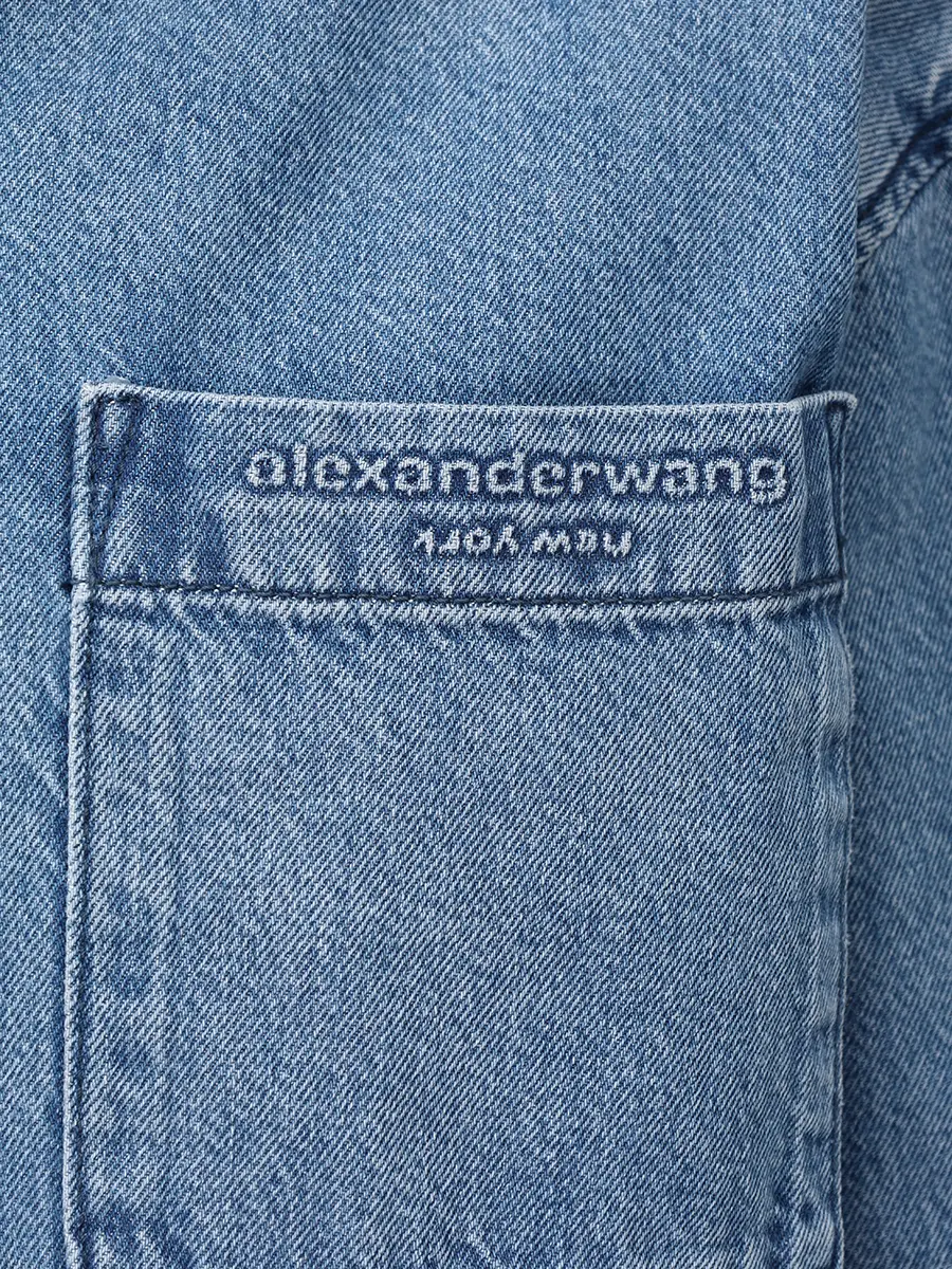 Рубашка джинсовая