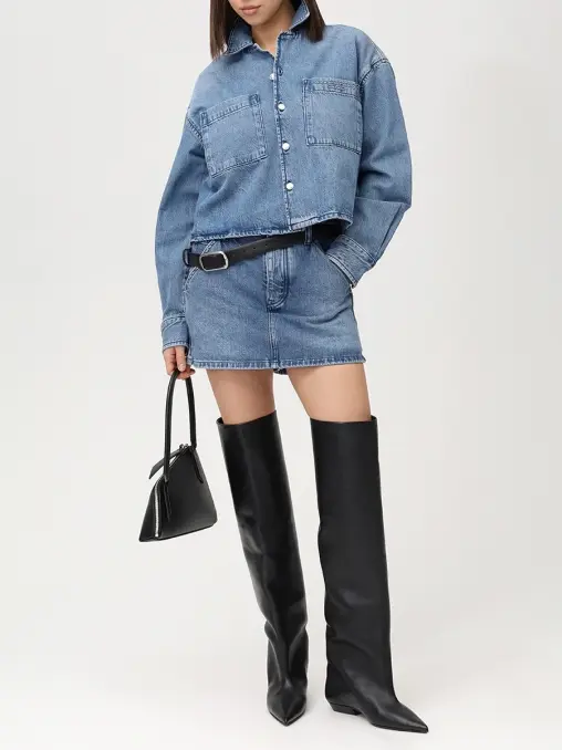 Рубашка джинсовая ALEXANDER WANG