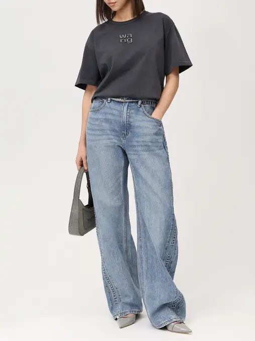 Футболка хлопковая ALEXANDER WANG