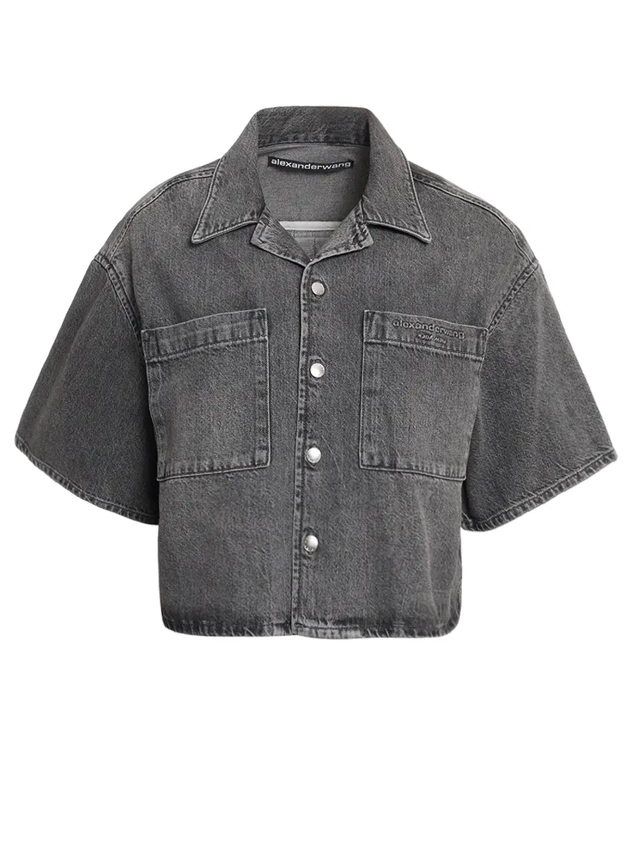 Рубашка джинсовая