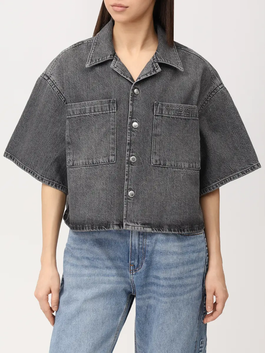 Рубашка джинсовая