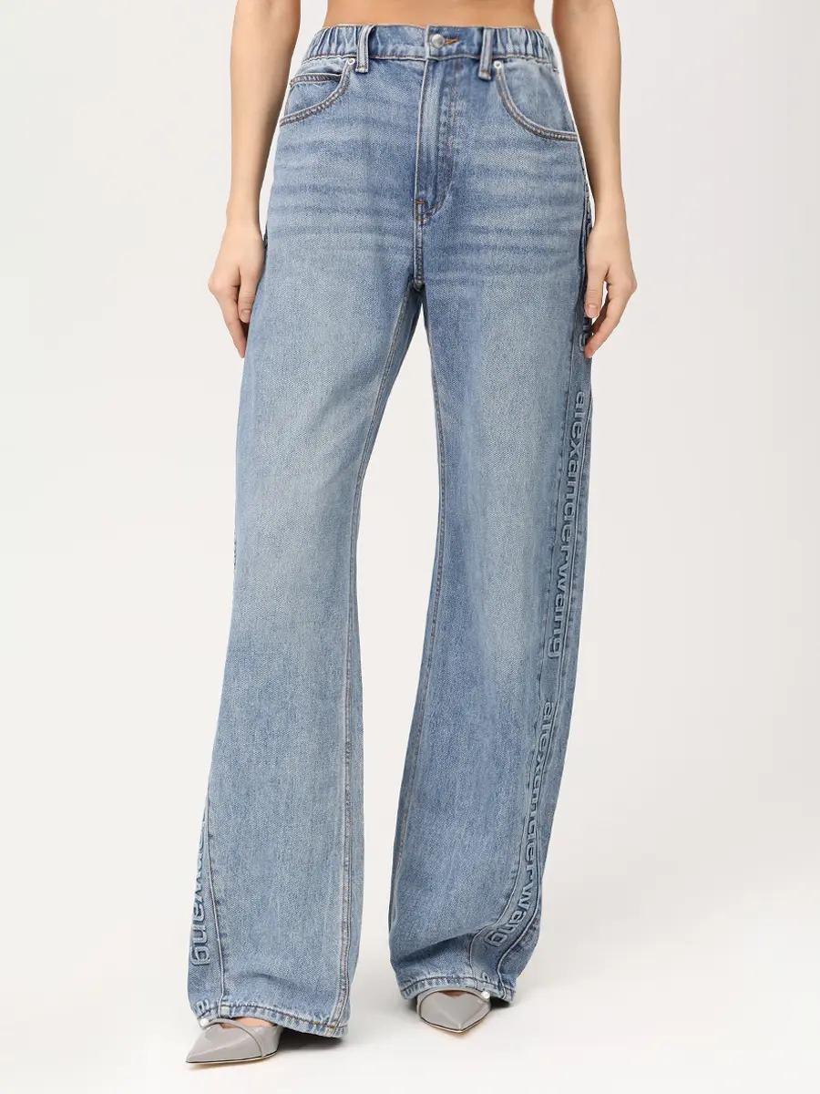 Джинсы хлопковые